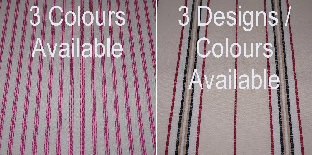 cotton ticking upholstery haberdashery supplies