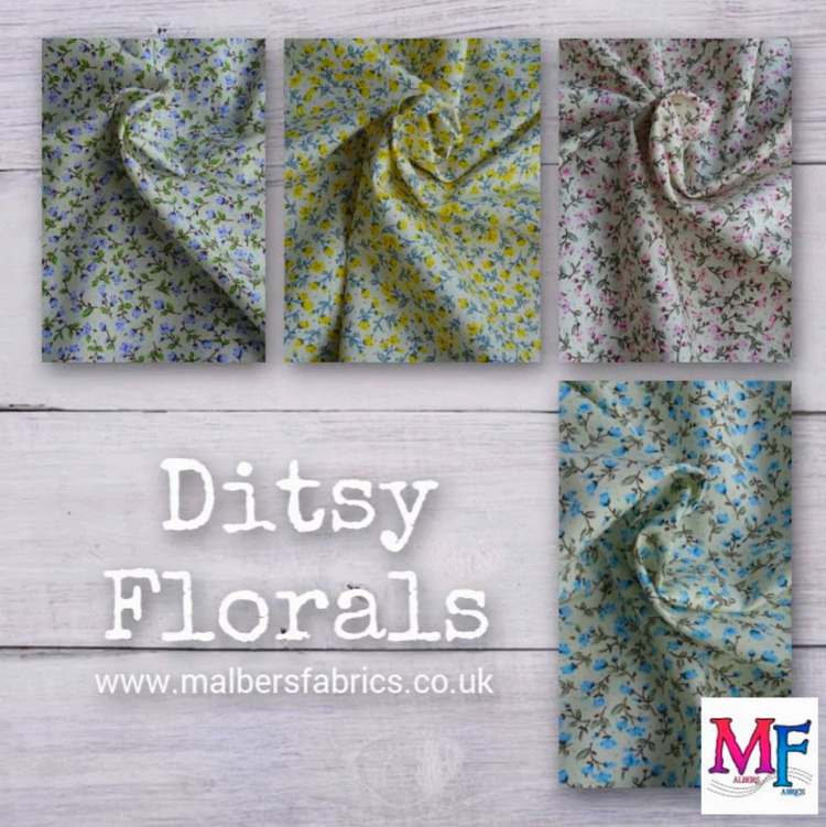 Malbers Fabrics Ditsy Florals Blog