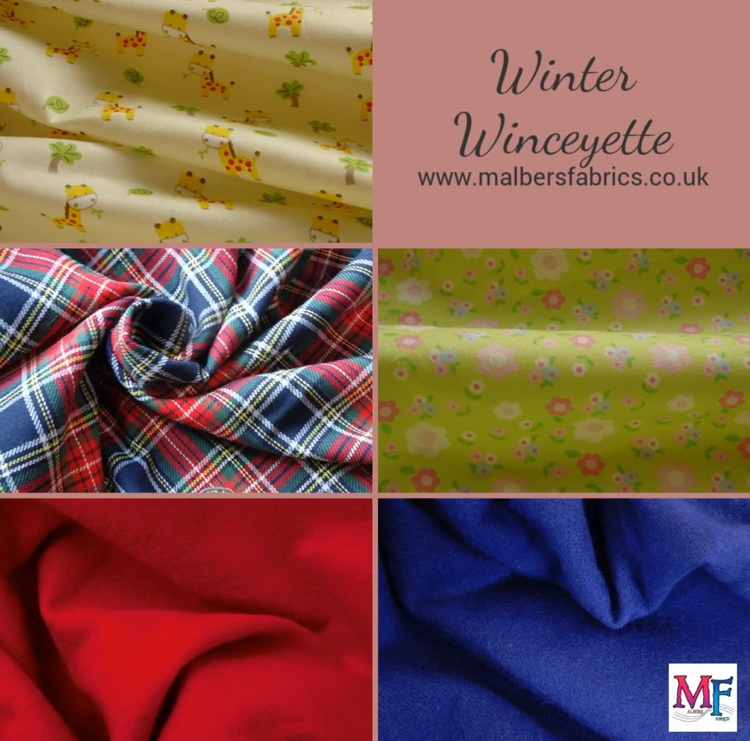 Malbers Fabrics Wincyette Brushed Cotton