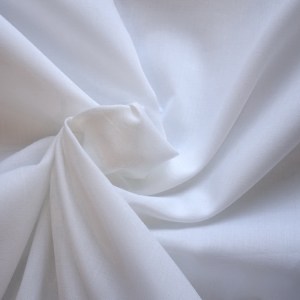100% white cotton lawn