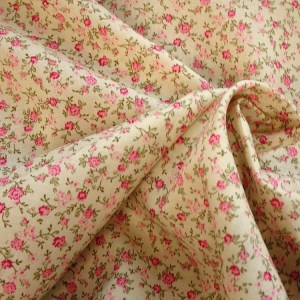 ditsy rose pink cotton