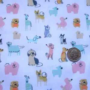 Assorted Dog Poly Cotton