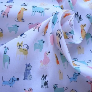 Assorted Dog Poly Cotton