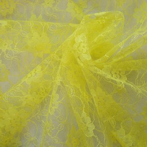 yellow dress lace