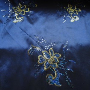 turquoise sequin tulle