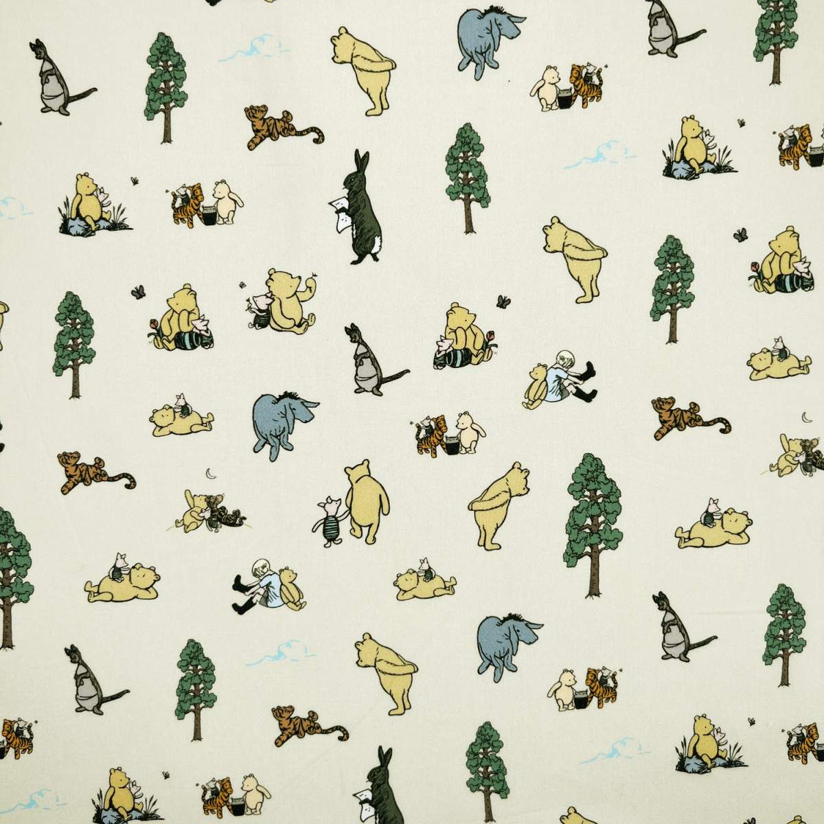 100% Cotton Percale - Winnie and Friends - Sample